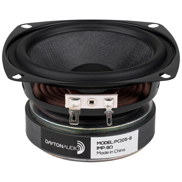 Main product image for Dayton Audio PC105-8 4" Full-Range Poly Cone Driver 295-160